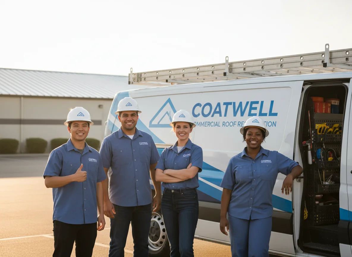 Commercial roof coating company in Willow Hill, PA